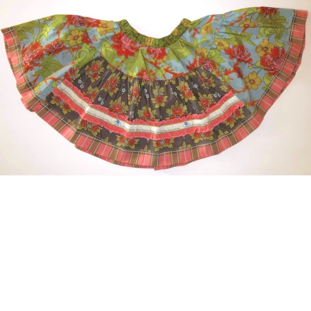 Matilda Jane Field Trip Molly Loves Suzie Skirt Size 8